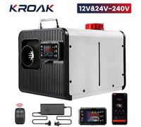 Hcalory 8kW Dieselheizung 12V/24V/240V Standheizung Luftheizung APP Adapter LKW