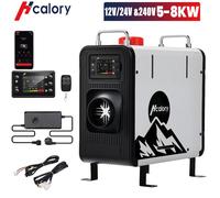 Hcalory 8KW DieselHeizung Standheizung 12V/24V 240V&Adapter Luftheizung Caravan