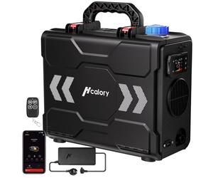 HCALORY 8kW Tragbare Diesel Luftheizung, 220-240V AC & 12/24V DC Upgrade Toolbox Diesel Standheizung mit Bluetooth APP & Adapter, Diesel Heizung für Auto, LKW, Camping