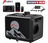 Hcalory TB-MAX 7.5L 8KW Standheizung Dieselheizung 240V 12V/24V APP LCD Van RV