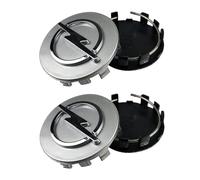 HCXYSZLB 4 Stück Nabendeckel für Opel 58mm, Radnabenkappen Felgendeckel Felgenkappen Nabenkappen Wheel Caps Radnabenabdeckung Radkappen Auto Zubehör,A-Silver