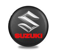 HCXYSZLB Auto Reserveradabdeckung für Suzuki Grand Vitara,Ersatzradabdeckung Wasserdicht Staubdicht Autoreifenabdeckung Aufbewahrungstasche Ersatzreifen Schutz Reifencover Zubehör,15inch