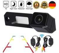 2.4G Wireless Rückfahrkamera KFZ Auto Einparkhilfe für VW T5 T6 Caddy Golf Passt