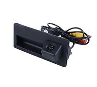 HD Kofferraumgriff Rückfahrkamera Einparkkamera Kompatibel mit Audi A3 A4L S4 A5 S5 Q3 Q5 A6 A7 A6L A8L S6 S7 RS5/Golf/Skoda/New Cayenne 958/Rapid Octavia Fabia Lavida Sagitar /caddy (01578(110*50MM))