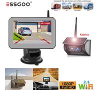 HD Solar Rückfahrkamera Wireless Kabellos WiFi Für iPhone Auto KFZ Truck LKW RV