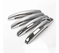 HDSNWG Auto Türgriff Abdeckung Trim Styling Zubehör Für Opel Für Mokka Für X 2012-2017 Für Vauxhall Cover-Aufkleber(Silber)