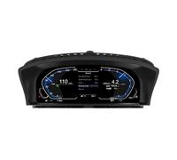 Head-up-Display 12,3-Zoll-LCD-Auto-Armaturenbrett-Panel passend für BMW 7er E65 E66 2004-2008 Digitales Kombiinstrument-Display Tachometer(Black)
