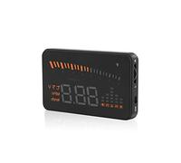 Headup Display Auto, Auto HUD Alarmsystem Universal 3 Zoll Heads Up Display Auto Mit LED Digtalanzeige OBDII Schnittstelle Geschwindigkeit Warnung Windschutzscheibe Projektors System für Auto LKW