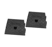 Healeved 2stücke Tragbare Auffahrrampe Autoparampe Mit -oberfläche Für Motorräder Roller Und Für Einfache Anfahrhilfe