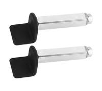 Healeved Motorrad Hinterradheber Stahl Schwarz Verstellbar Motorradständer Faltbar Wartungsplattform Pkw Hebeständer