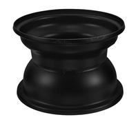 Healvian Atv Sanddünen Felge 16X8 7 Zoll mit 3 Löchern aus Robustem Stahl Schwarze Go Kart Radnabe für 50 125cc Vierräder Kompatibel mit Quad und Offroad Atv