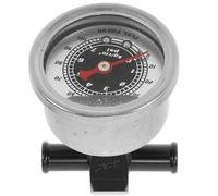 Healvian Kraftstoffdruckmesser 0 100 Psi mit 3/8“ Adapter für Kfz Öldruckanzeige Robustes Mechanisches Druckmessgerät zur Kraftstoffsystemüberwachung für Auto Lkw Motorrad