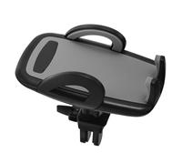 Healvian Navigationshalterung für Mobiltelefon aus ABS, drehbare Auto Lüftungshalterung, platzsparende Montage, rutschfest und stoßsicher für PKW und LKW
