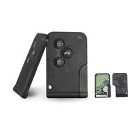 Heart Horse 2 Pack Autoschlüssel Gehäuse der Fernbedienung, 3 Tasten Ersatz Fernbedienungsschlüsselgehäuse Funkschlüssel schlüssel kartenetui für Megane 2 Scenic 2 Clio 3 (433 MHz PCF7947 Chip)