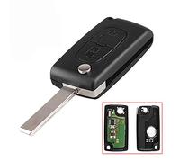 Heart Horse 2 Tasten CE0536 Gehäuse der Fernbedienung Auto Schlüssel 433MHz Für Peug-eot 207 307 308 408 407 607 807 und Citro-en C2 C3 C4 C5 C6 C8 Berlingo Xsara Picasso Auto Schlüsselgehäuse