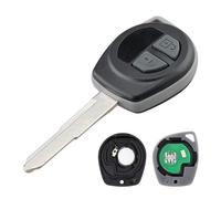 Heart Horse 2 Tasten Suzu Ki Swift Autoschlüssel mit FSK 433Mhz ID46 Chip | für Suzu Ki Swift Grand Vitara Ignis SX4 Alto Auto Fernbedienung Schlüssel Gehäuse Ersatz mit Batterie und H133R Klinge