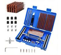 Heavy Duty Edelstahl-Schlauchloser Reifenreparatursatz - Schnelle und einfache Reparatur von Reifenpannen - Für Auto, ATV, Lkw, Traktor, Motorrad, Gel