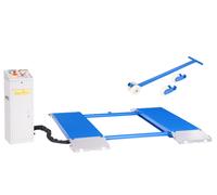 Hebebühne 3,5t Scherenhebebühne + Rangierkit mobil automat. Entriegelung 00185
