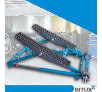 Kipphebebühne Mobile Werkstatt Wagenheber Kurzhub PKW Lift bis 2000 kg 2T BITUXX
