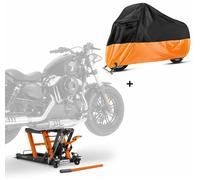 Hebebühne LO + Abdeckplane XXL für Yamaha XVS 1100 / 650 Drag Star