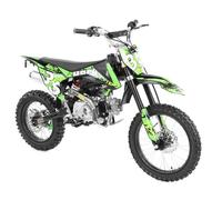 HECHT 51126 GREEN Benzin-Crossmotorrad 125 cm³ 4-Takt, 5 kW, 70 km/h