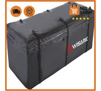 Heckbox Anhaengerkupplung wasserdicht 566L Transporttasche 152x61x61cm Auto Dach