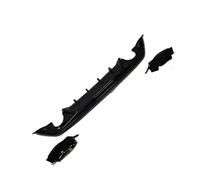 Heckdiffusor Heckstoßstange Für Ford Für Focus ST Für MK4 Fließheck 2019-2022 Auto Hintere Stoßstange Lip Diffusor Spoiler Splitter Körper Kits Tuning ABS Glanz Schwarz(Gloss Black)