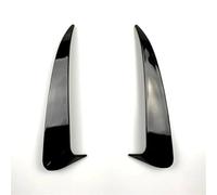Heckflügel Für Mercedes Für Benz C-Klasse W205 C43 C63 AMG 2014-2019 Hinten Vent Trim Stoßstange Trim Lip Seite Canards Fin Splitter Heckspoilerflügel(Glänzend schwarz)