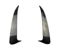 Heckflügel Für Mercedes Für Benz W205 C Klasse C43 Für AMG 2015-2021 Sport Limousine 4 Tür Hinten Boot Stoßstange Abdeckung Air Vent Trim Heckspoilerflügel(Kohlenstoff-Look)
