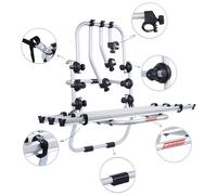 Heckklappen-Fahrradträger 3 Fahrräder für Volkswagen VW Tiguan I 2007-2016