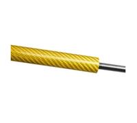 Heckklappenaufsteller 1 Stück Hintertür Bleiben Gas Strut Für Suzuki Für Grand Für Vitara 5-Tür SUV 1999-2005 Heben Unterstützung Dämpfer Stange(Yellow carbon fiber)