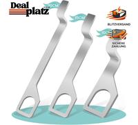 Heckklappenaufsteller 10/15/20cm für VW T4 T5 T6 Edelstahl Zubehör