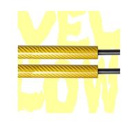Heckklappenaufsteller 2 Stück Auto Heckscheibe Gasdruckfedern Shock Lift Unterstützt Für Jeep Für Wrangler Für TJ-Serie 1997-2006 645 Mm(Yellow Carbon Fiber)