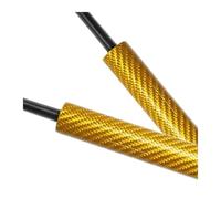 Heckklappenaufsteller Auto-Federbeine Für Ford Für Fiesta Für Mk7 Und 7,5 Schrägheck 2008-2016 Heckklappe Kofferraum-Hebe-Stützdämpfer(Yellow Carbon Fiber)