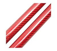 Heckklappenaufsteller Für Opel Für Corsa F 2019-heute Fließheck Heckklappe Trunk Boot Lift Unterstützt Schock Dämpfer Stange(Red Carbon Fiber)