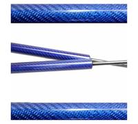 Heckklappenaufsteller Hinten Heckklappe Boot Streben Für Citroen Für C4 Für Picasso UD 5-tür Für MPV 2007-2013 Lift Unterstützt Schocks Dämpfer Stange(Blue carbon fiber)