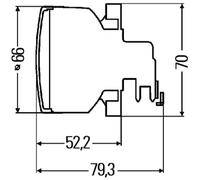 Nebelscheinwerfer Einbau H21W 2NE 009 001-127 HELLA
