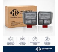 Diederichs Heckleuchtensatz HD Tuning 2270998 LED Schwarz Klarglas für VW Transporter