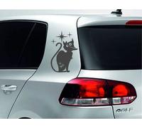 Heckscheiben Aufkleber Auto Tribal CAR STYLE Tattoo Kult Katze Hut Hexe SET 57