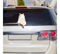 Heckscheibenaufkleber Katze Fun Sticker Heckscheibe Scheibenwischer RX053-07