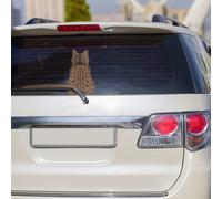 Heckscheibenaufkleber Katze Fun Sticker Heckscheibe Scheibenwischer RX053-09