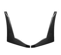 Heckspoiler Auto Seite Kotflügel Flossen Spoiler Kinn Rock Schutz Vorne Hinten Stoßstange Lip Splitter Für Mercedes Für Benz CLA GLA AB Klasse Für W117 Für C117 Kofferraumspoiler(Kohlefaser-Look)