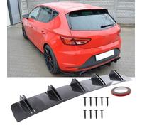 Heckspoiler Heck Diffusor Lippe Stoßstange hinten für Seat Leon Cupra 5F SC