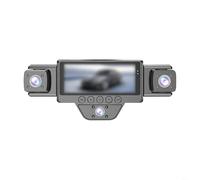 HEIBTENY 5-K für Dashcam mit 360°-Ansicht, 1080P Front-Heckseite WiFi-Autokamera, APP-Steuerung, 24-Stunden-Parkmodus, ABS-Armaturenbrett-Recorder, für alle Fahrzeuge, Schwarz (4 Recorder)