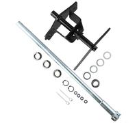 HEIBTENY Lenksektoren Getriebe mit Schaft-Kits, Metall-Ersatzteile, kompatibel mit LT133 LT150 LT155 LT160 LT166 LT170 Rasenmäher, einfache Installation (A)