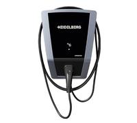 HEIDELBERG Wallbox mit App-Steuerung. Inkl. FI-Schutzschalter. 11 kW Ladeleistung. §14 a-konform. Inkl. 7,5 m Ladekabel. Bis zu 5 Jahre Garantie. Smarte Ladestation Connect.Home