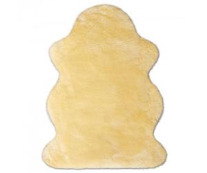 Heitmann Felle Baby-Lammfell Gold-Beige, geschoren, Fellmaß ca. 85 - 95 cm lang