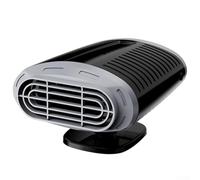 Heizung, 12 V, elektrisch, mobiler Ventilator, 150 W, Defogger, Entfroster, Demister mit eingebautem Auto, Camping, Reisen, Auto, ABS-Gehäuse für Windschutzscheiben, Sicherungsschutz