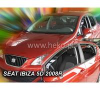 HEKO Windabweiser Regenabweiser für SEAT IBIZA(6J) 5-türig 2008-2017 Hatchback/K