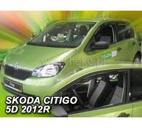 HEKO Windabweiser Regenabweiser für SEAT MII5-türig 2012-2021 2tlg